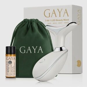 NIB GAYA 7-in-1 LED Beauty Wand Set